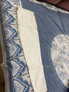 Elegant Cream Salwar Pants