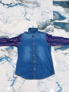 Classic Blue Denim Shirt