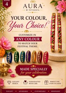 Traditional Silk thread Bangles for Women