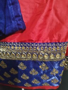 🔴Designer Saree with Blouse