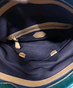 Authentic Marja Kurki Crocodile Embossed Clutch
