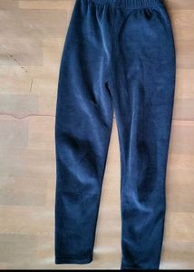 Comfortable Dark Blue Fleece Pants