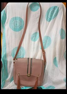 Light Mauve Slingbag 🤎