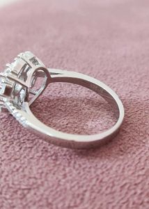 Elegant 925 Sterling Silver Ring # fixed