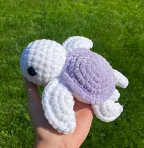 Handmade Crochet Turtle Plush Toy