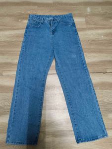 Wide Leg Denim Jeans