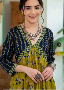 Rustorange Boho Print V-Neck Maxi Dress