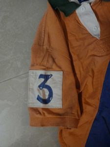Men's Orange Polo Shirt
