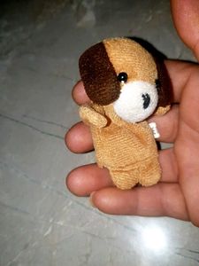 Adorable Plush Dog Finger Puppet