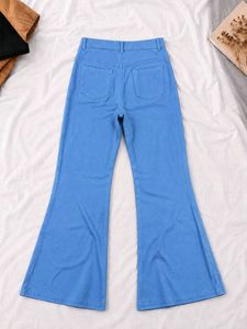 Bootcut Flare Blue Pants