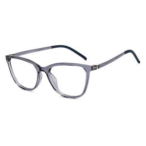 Lenskart Transparent Blue FullRim Cat Eye