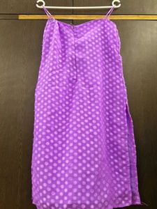 Sale! Purple Polka Dot Kurta Set