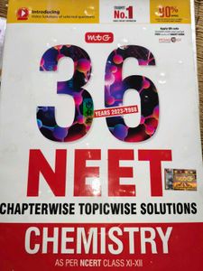MTG 36 Years NEET Chemistry Book