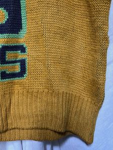Retro Knit Sweater Vest