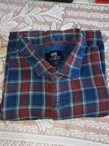 Men's Plaid Slim Fit Shirt