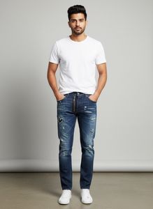 Dsquared2 Distressed Denim Jeans
