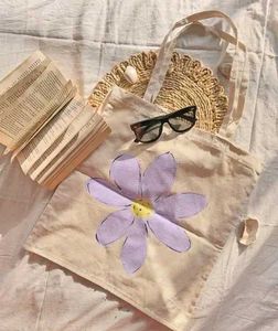 flower tote bag