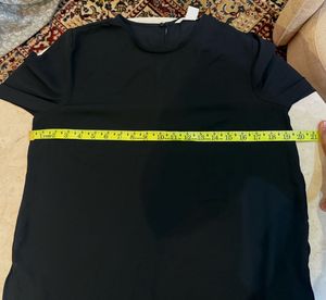 H&amp;M Elegant Black Bell Sleeve Tunic