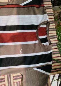 Striped T-Shirt - ZARA Brand
