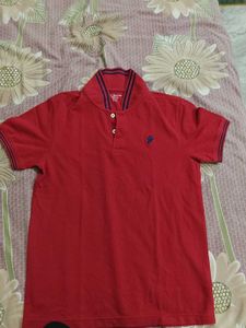 Men's Red Polo Shirt