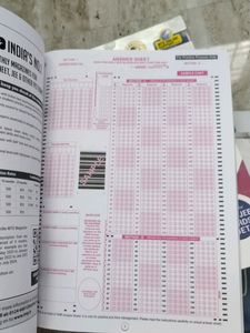 OMR Sheet For NEET