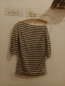 Striped Sparkle Top