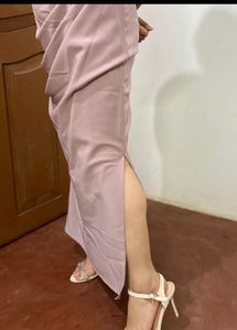 Elegant Off-Shoulder Slid dress