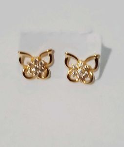 Butterfly Stud Earrings