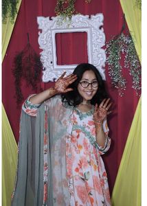 Beautiful Floral Print Kurta