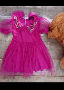 five Beautiful Embroidered frock 2 4 yr