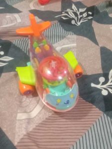 electric light Airplane Toy with Lights