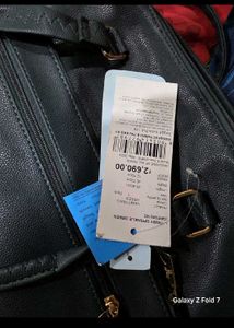 Stylish Branded Dark Teal Handbag