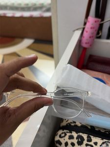 Clear Round Frame Glasses