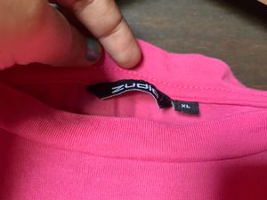 Pink crop top from the brand zudio