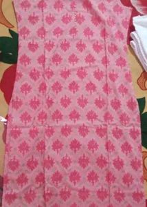 Sleeveless Peach Colour Kurta