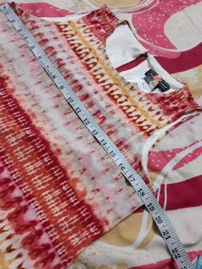 Boho Tie-Dye Sleeveless A-Line Dress