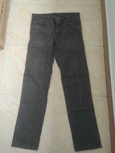 Zudio Dark Grey Denim Jeans