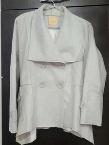 Grey Export branded trenchcoat