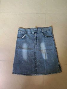 Denim Skirt