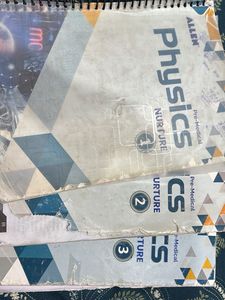 Class 11 Allen Physics, Chemistry, Biology Books