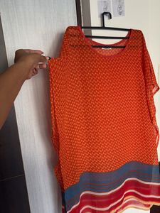 Bohemian Printed Kaftan Kurta