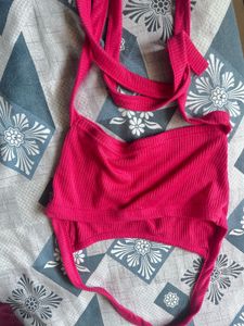 hot pink blouse top