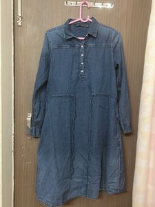 project eve branded Denim Shirt Dress for m &amp;L