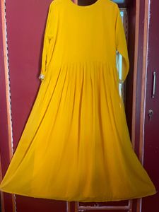 Beautiful Yellow Ethnic Gown
