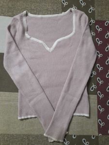 Ribbed Knit Top