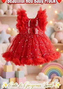 Sparkling Red Party Dress