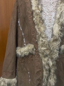 faux afghan jacket