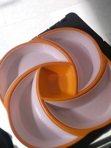 Dry Fruit Plate With Lid Cover