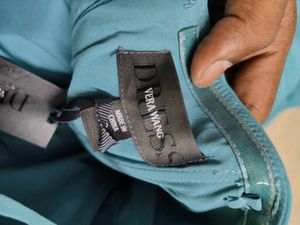 Vera Wang Teal Dress