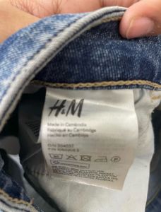Classic HnM Blue Denim Shorts